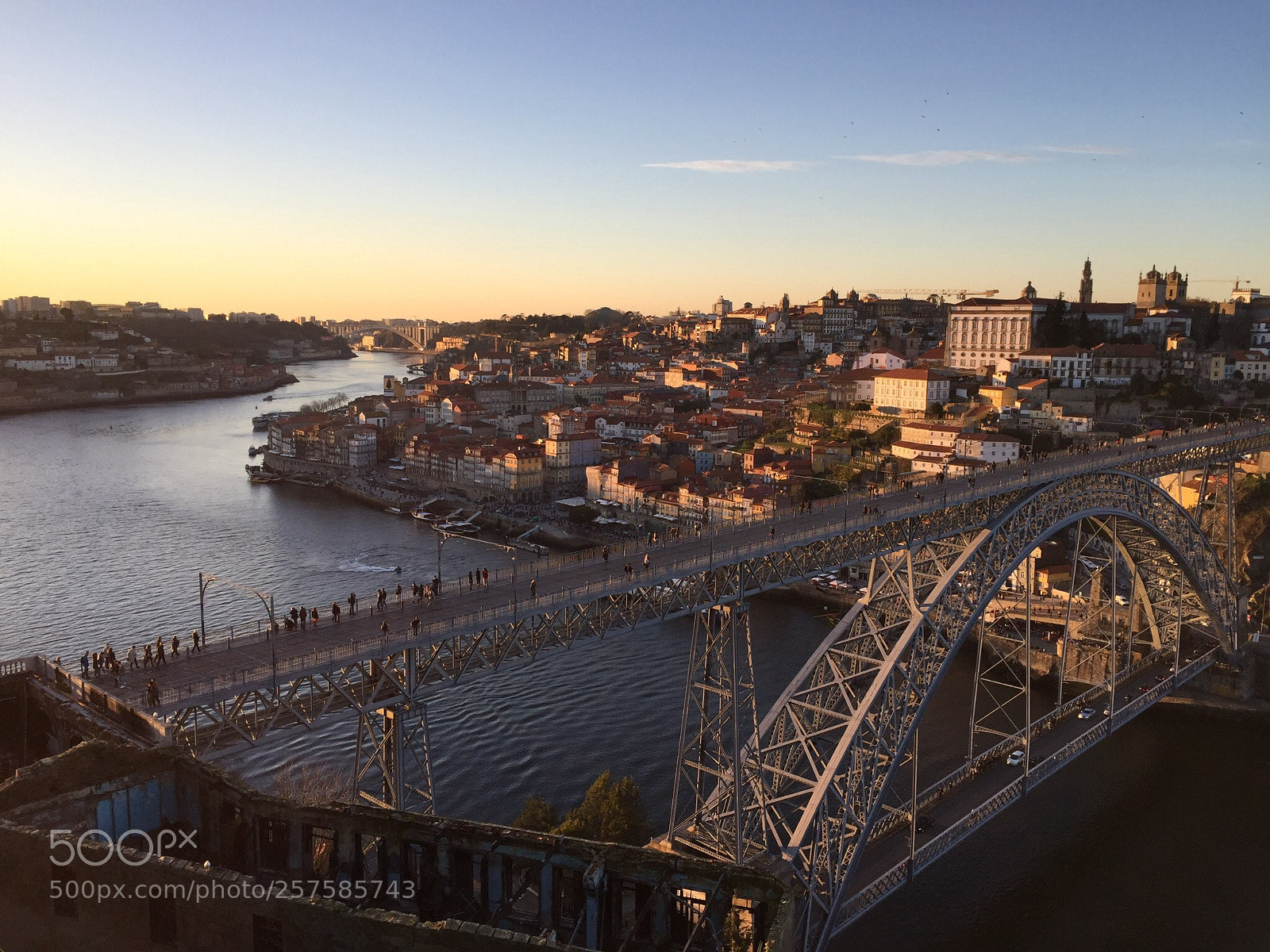 Apple iPhone 6 sample photo. Sunset over porto! photography