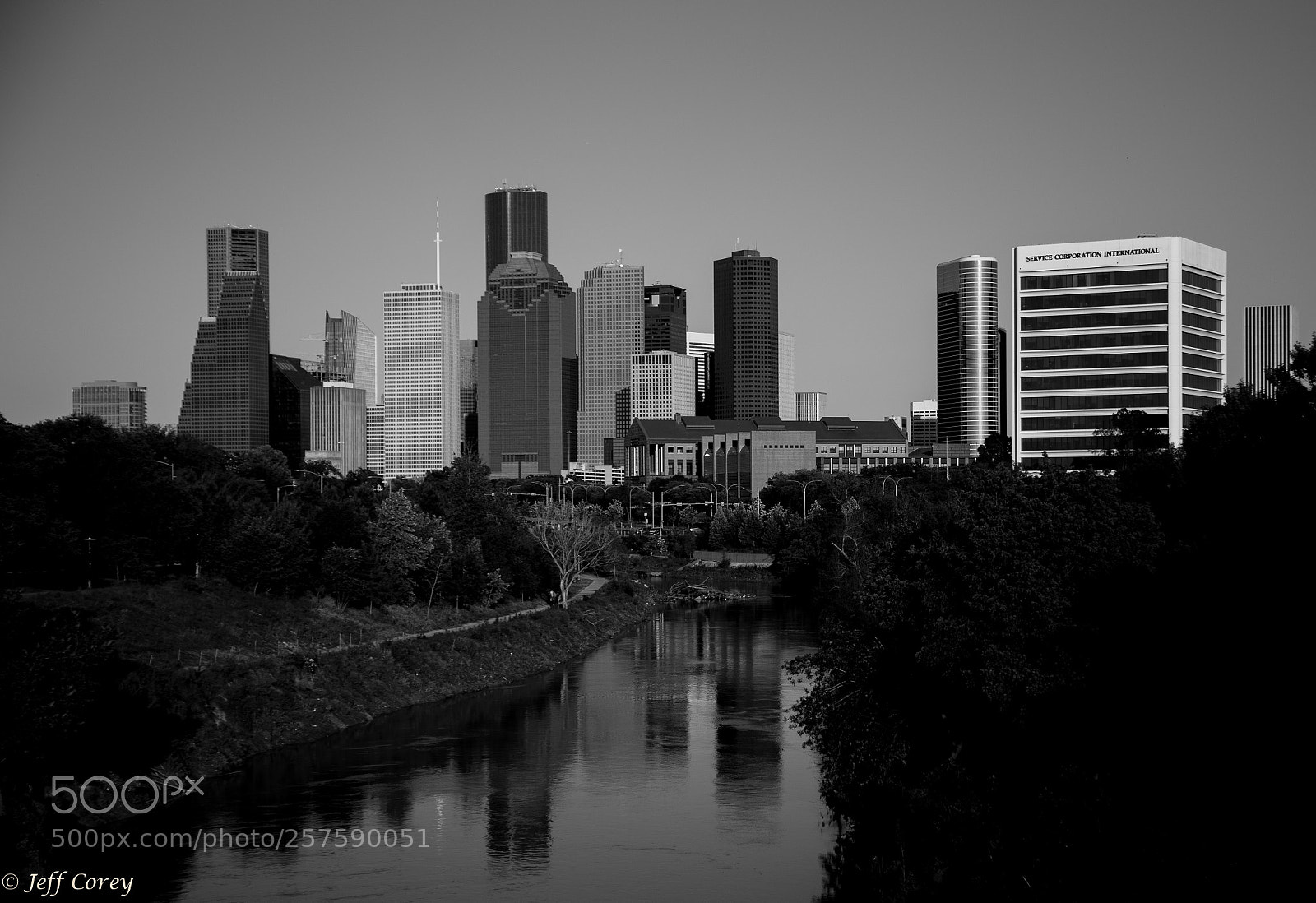 Canon EOS 6D sample photo. Houston from buffalo bayou photography