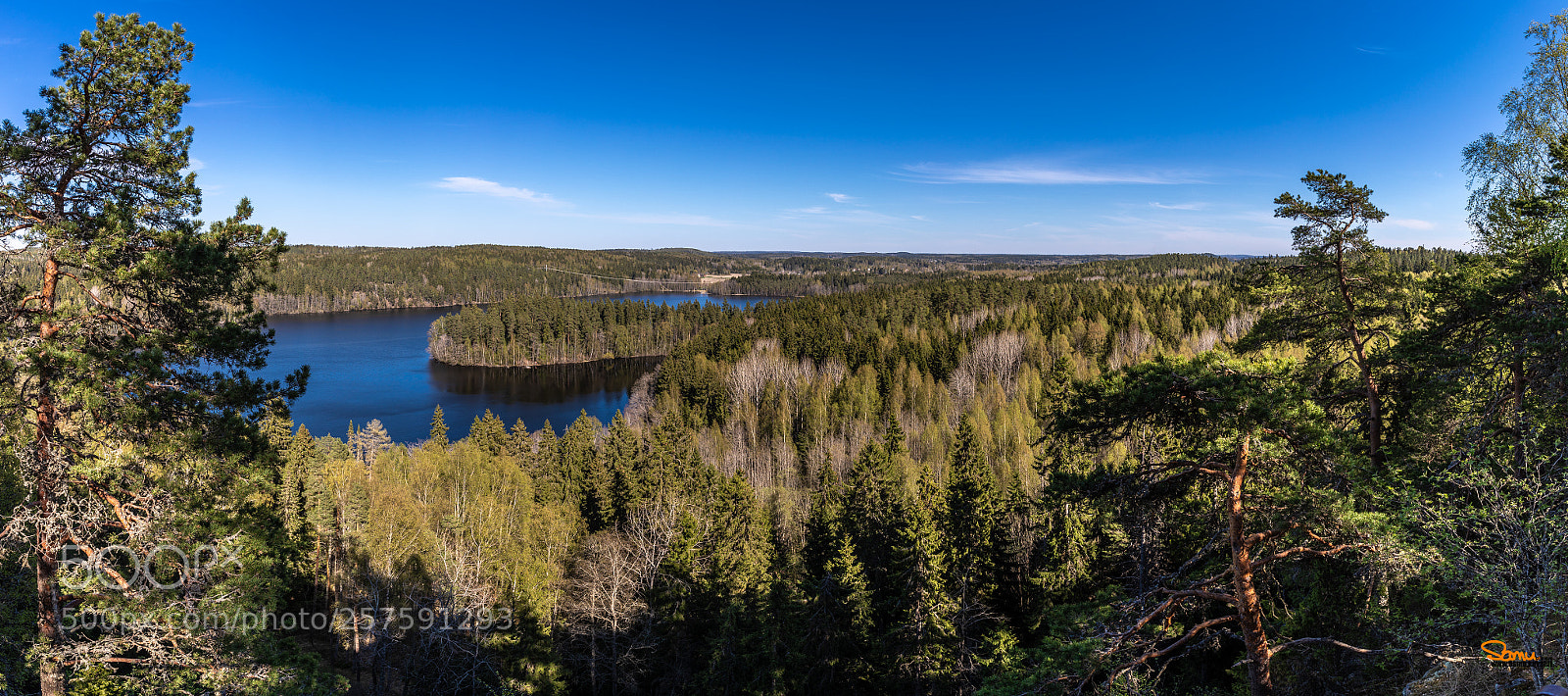 Canon EOS-1D X Mark II sample photo. Aulanko spring panorma photography