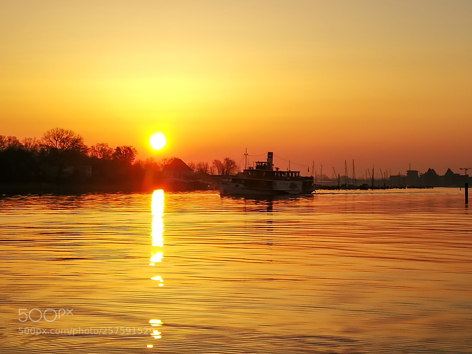 HUAWEI P9 sample photo. Sonnenuntergang in rostock photography