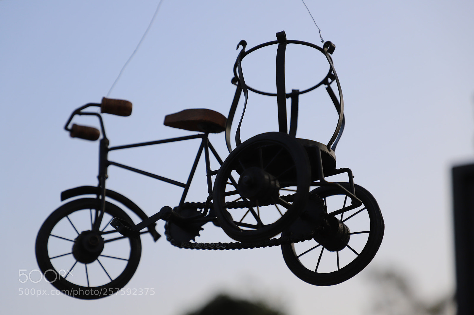 Canon EOS 6D Mark II sample photo. Bicycle in the sky photography