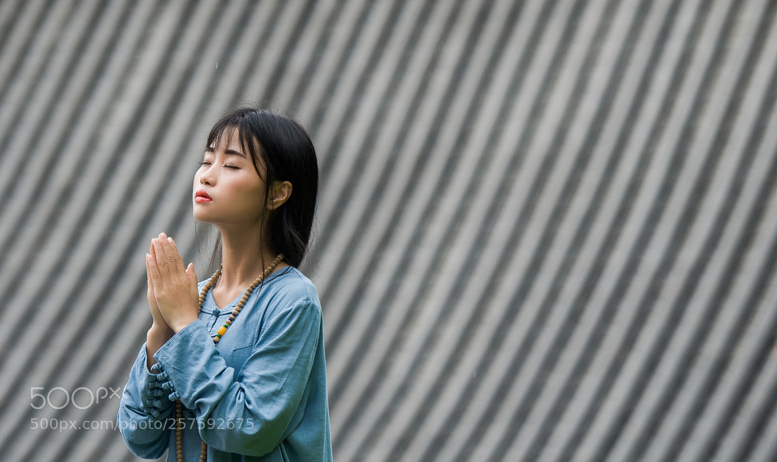 Nikon D700 sample photo. 向佛 photography