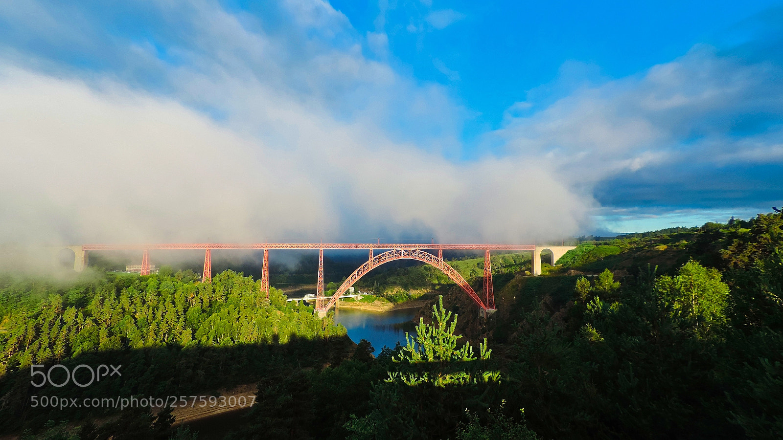 Nikon Coolpix P520 sample photo. Viaduc de garabit photography