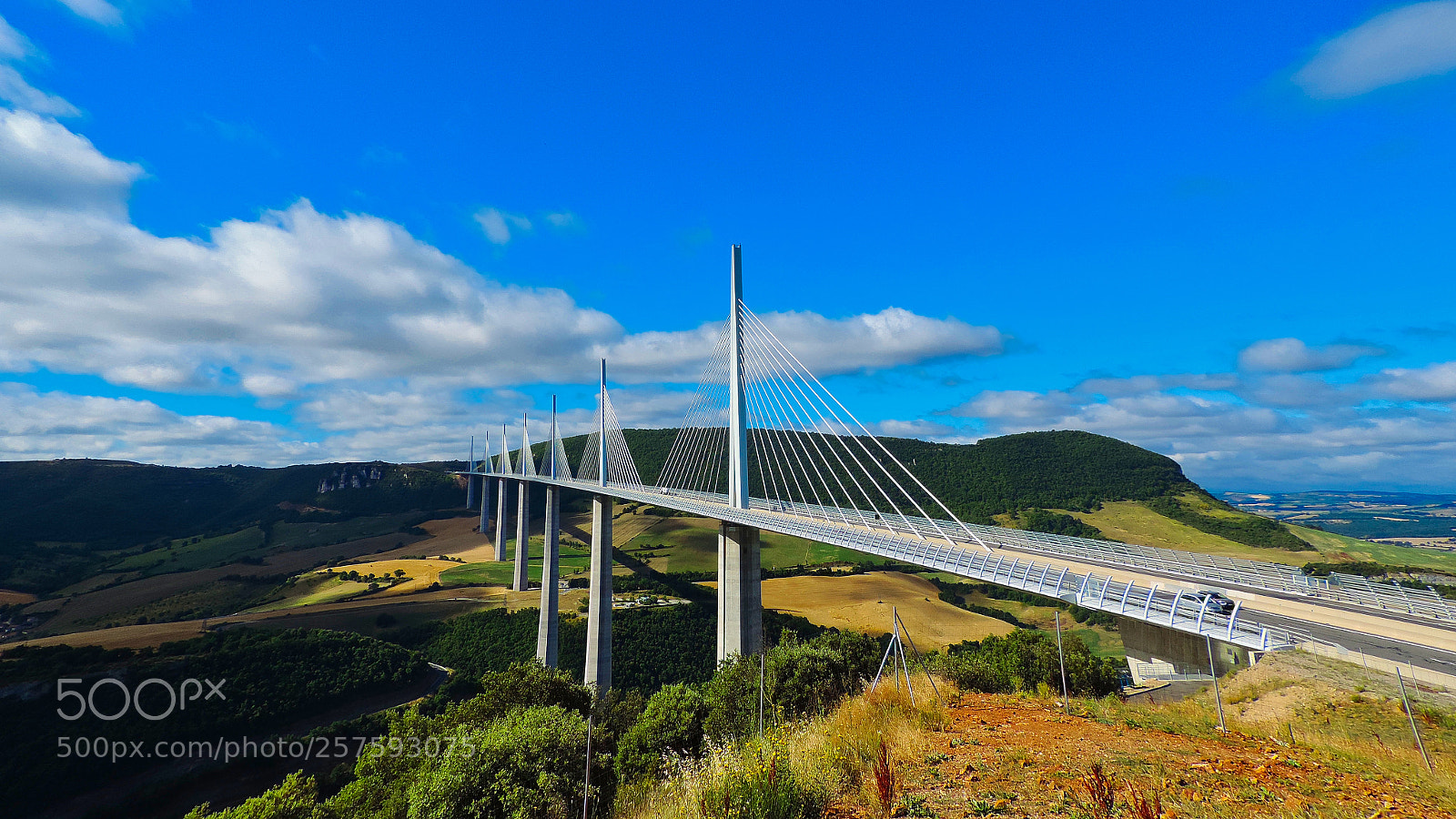Nikon Coolpix P520 sample photo. Viaduc de millau photography