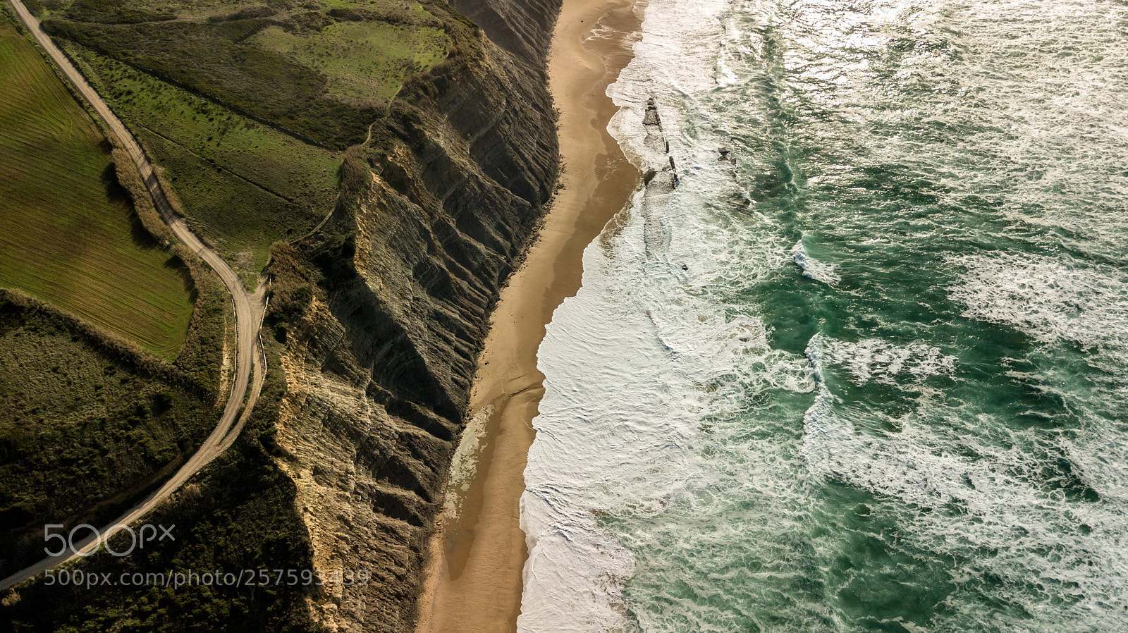 DJI FC220 sample photo. Bird eye view on photography