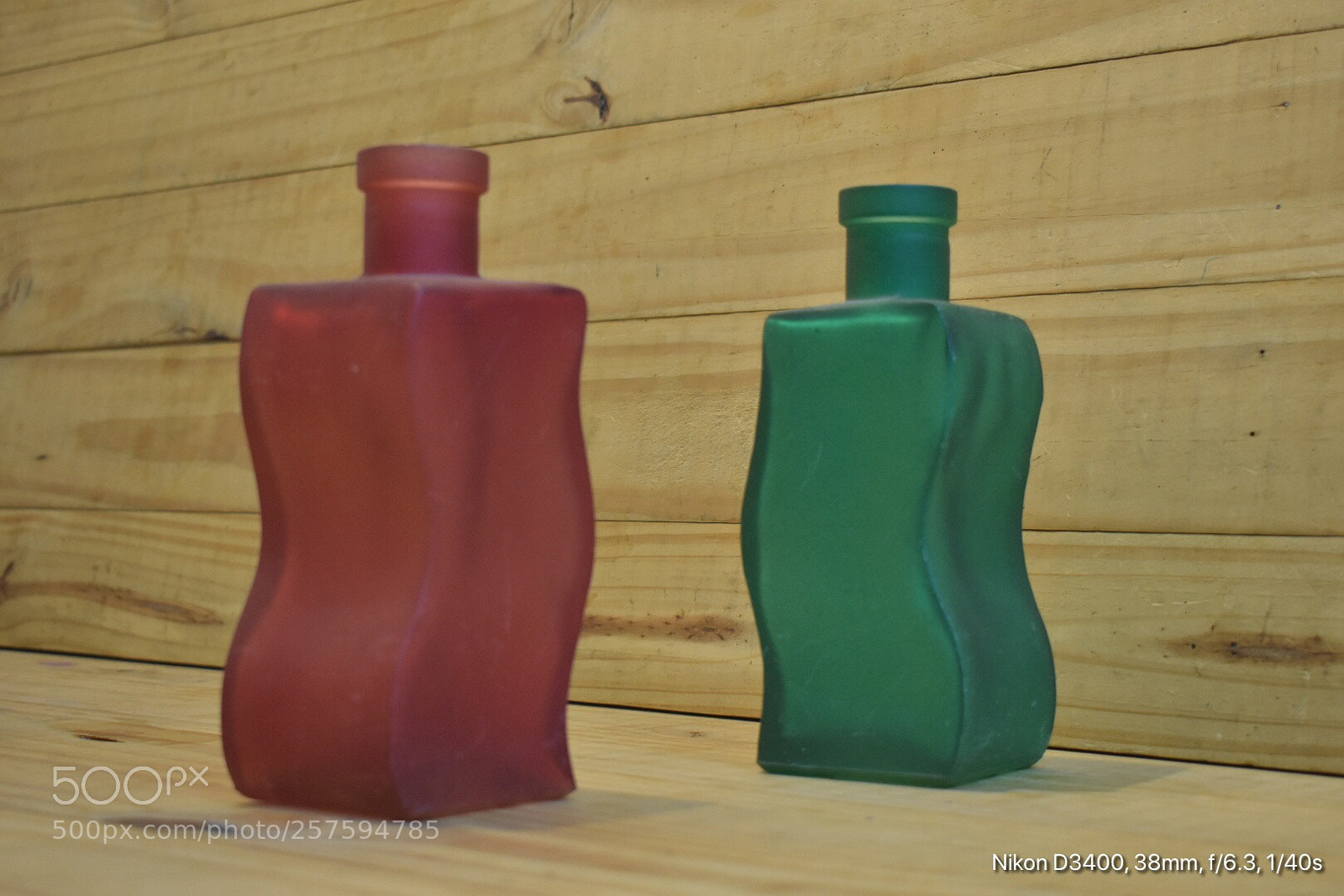 Nikon D3400 sample photo. Botellas  photography