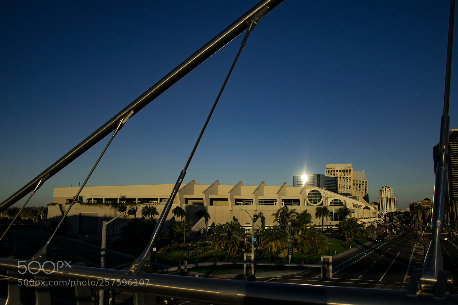 Nikon D3300 sample photo. Harbor island pedestrian bridge photography