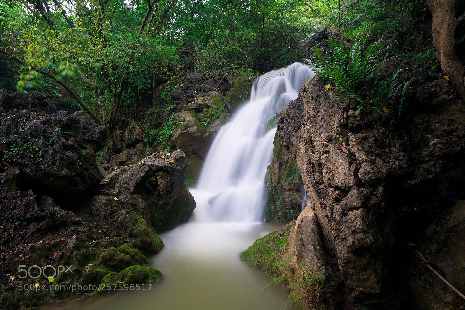 Nikon D750 sample photo. 银链坠瀑布区 photography
