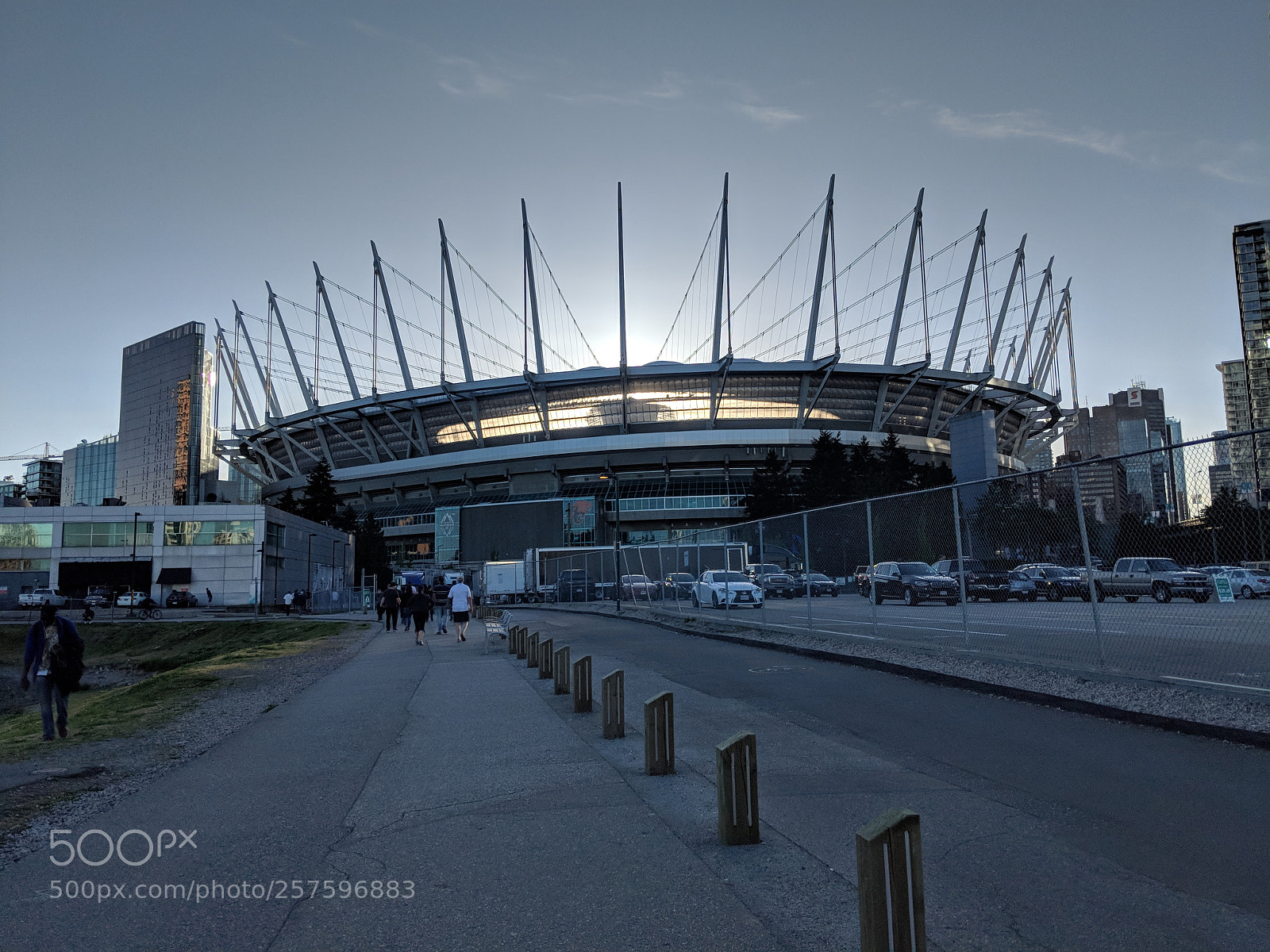 Google Pixel 2 sample photo. Bc place photography