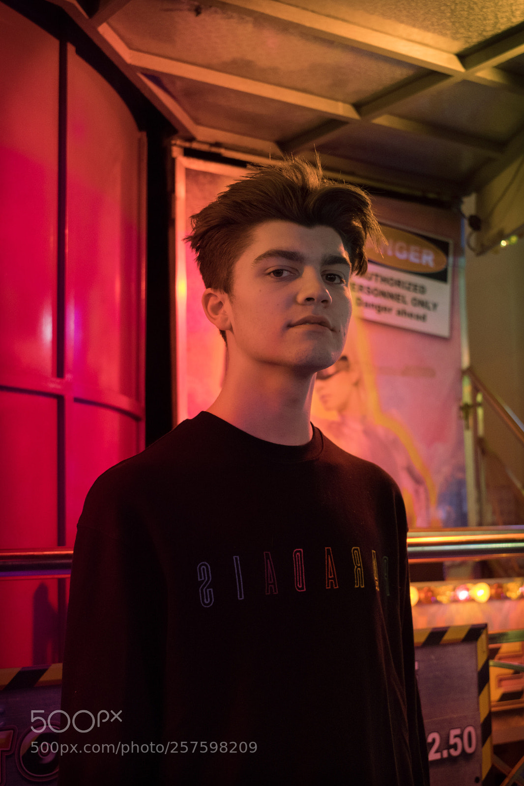 Nikon D3300 sample photo. First night portrait photography