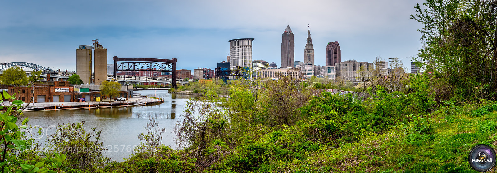 Nikon D500 sample photo. Cleveland panorama  photography