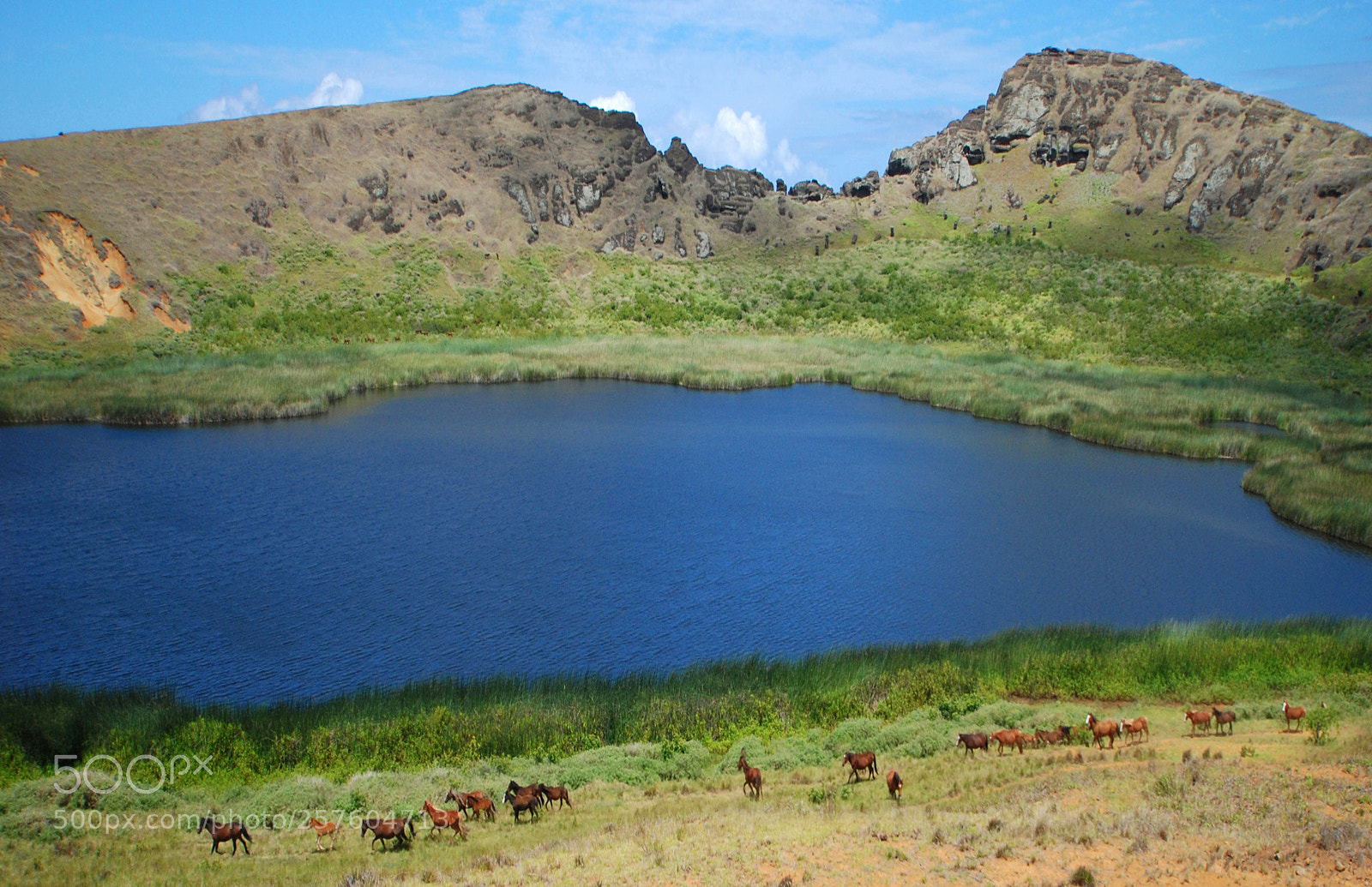 Nikon D80 sample photo. Lake of the volcano photography