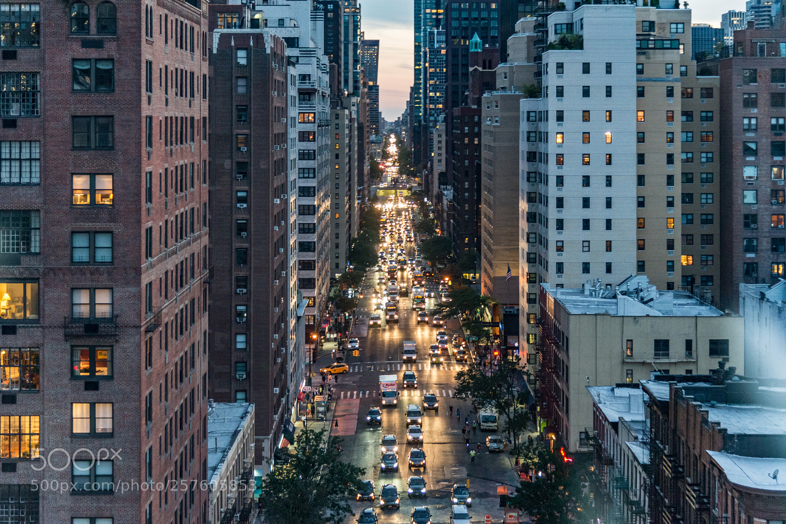 Nikon D600 sample photo. Sunset over 2nd ave photography