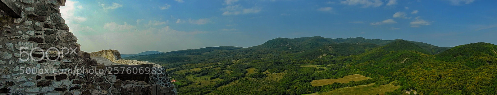 Nikon Coolpix P610 sample photo. View from the castle photography