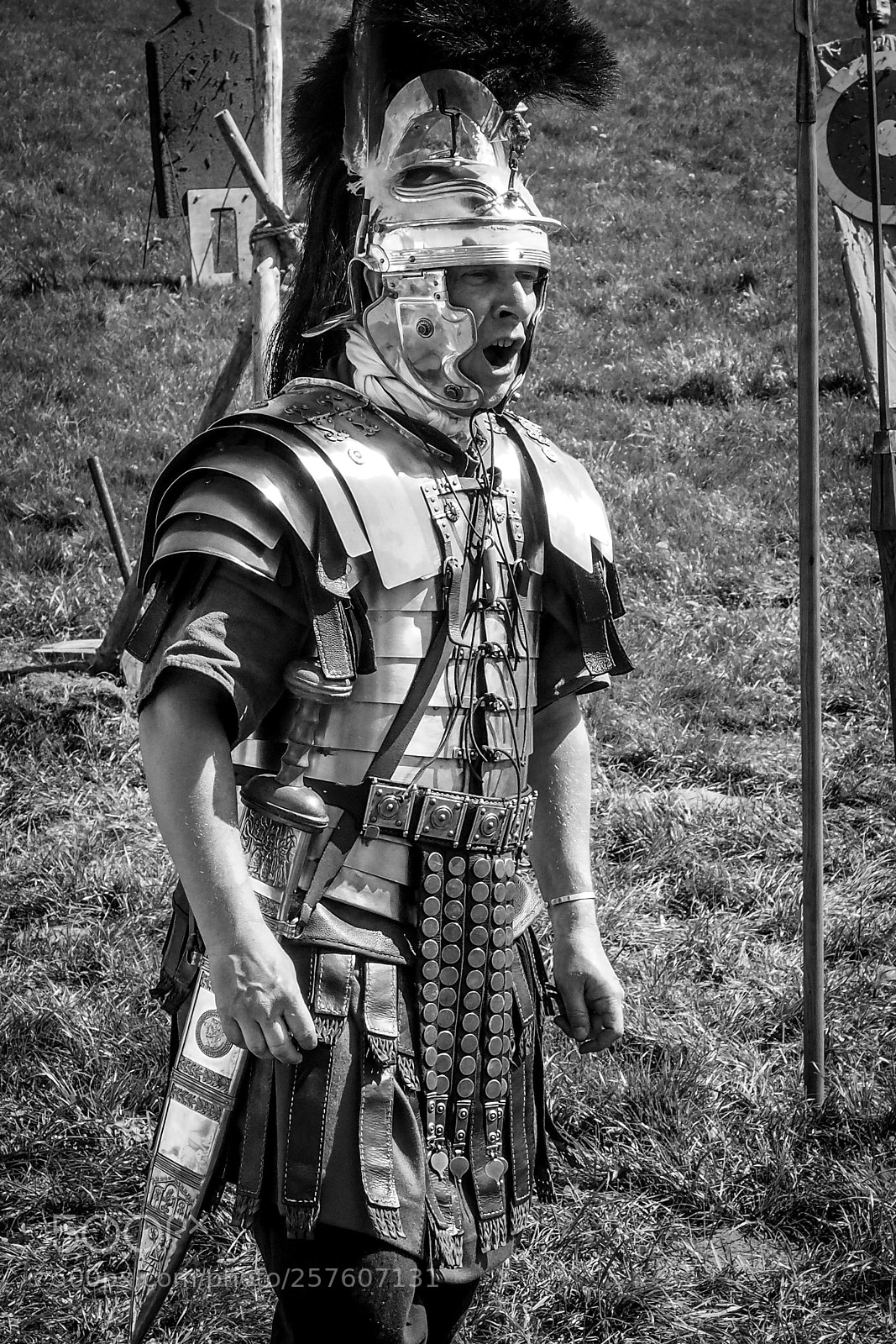 Olympus OM-D E-M10 II sample photo. Roman legionary soldier photography