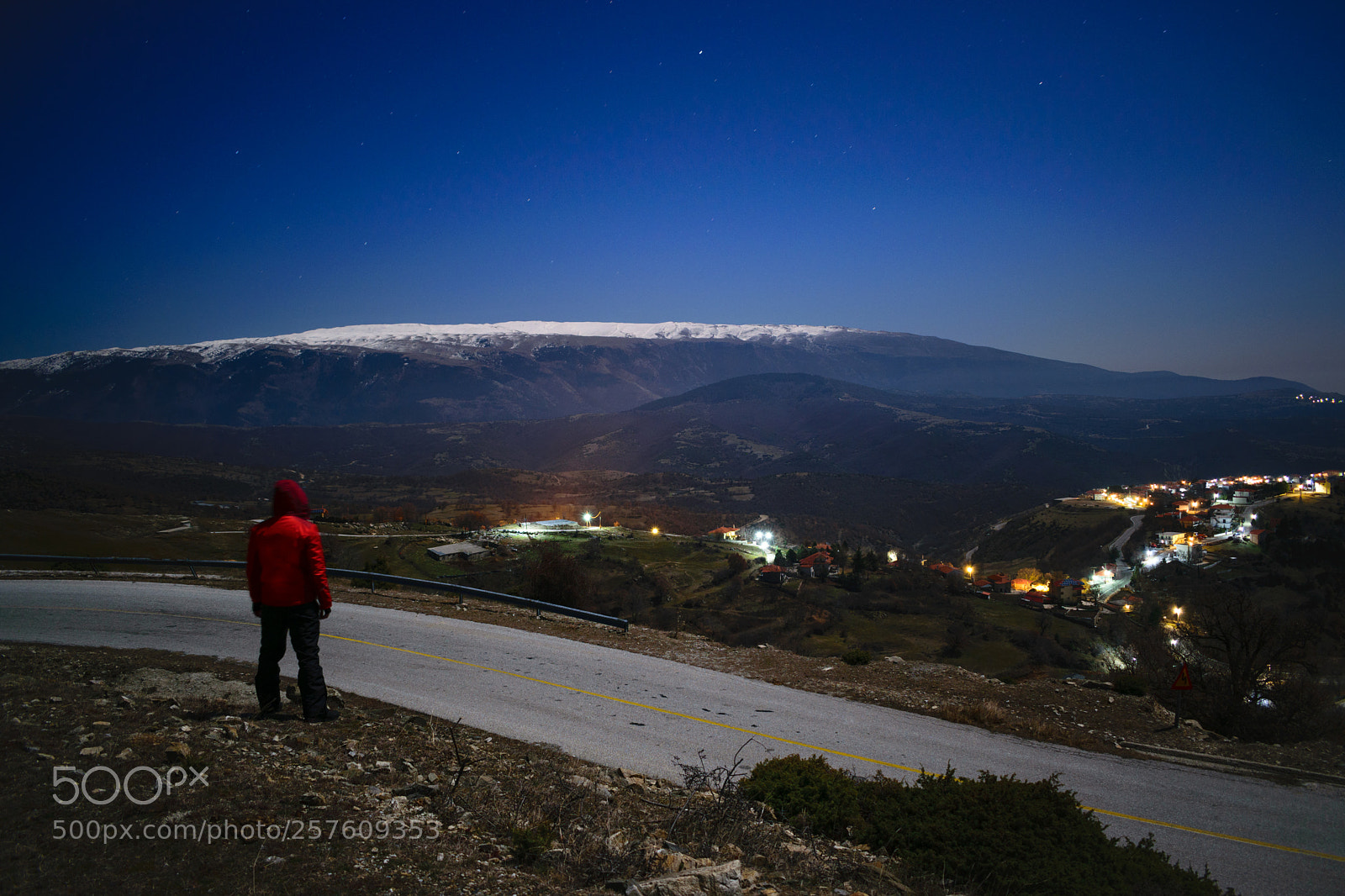 Nikon D3300 sample photo. Winter nightview photography