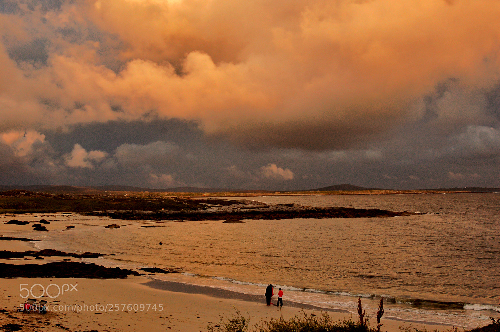 Nikon D50 sample photo. Yellow sunset photography