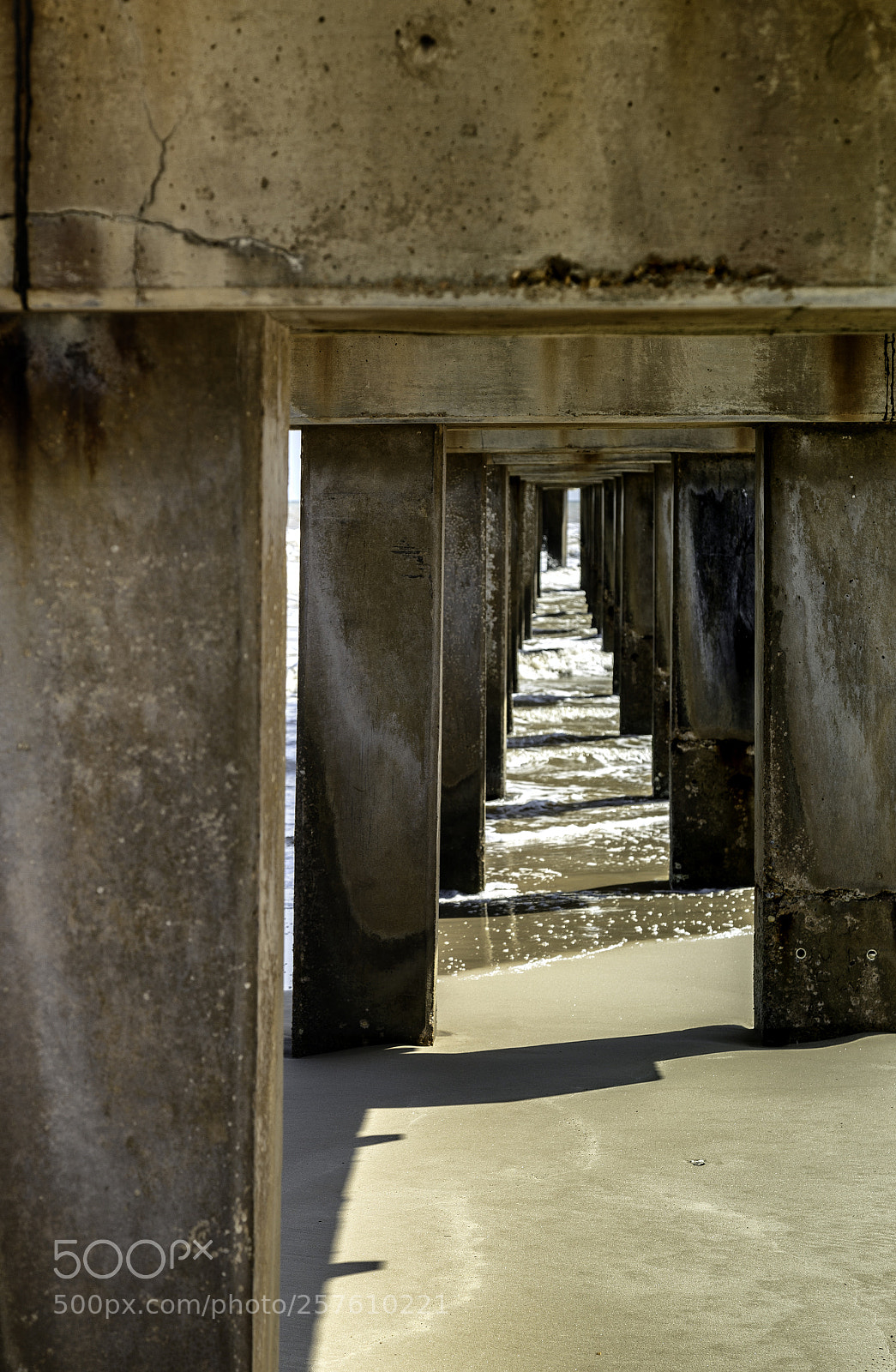 Canon EOS 6D sample photo. Under the pier photography