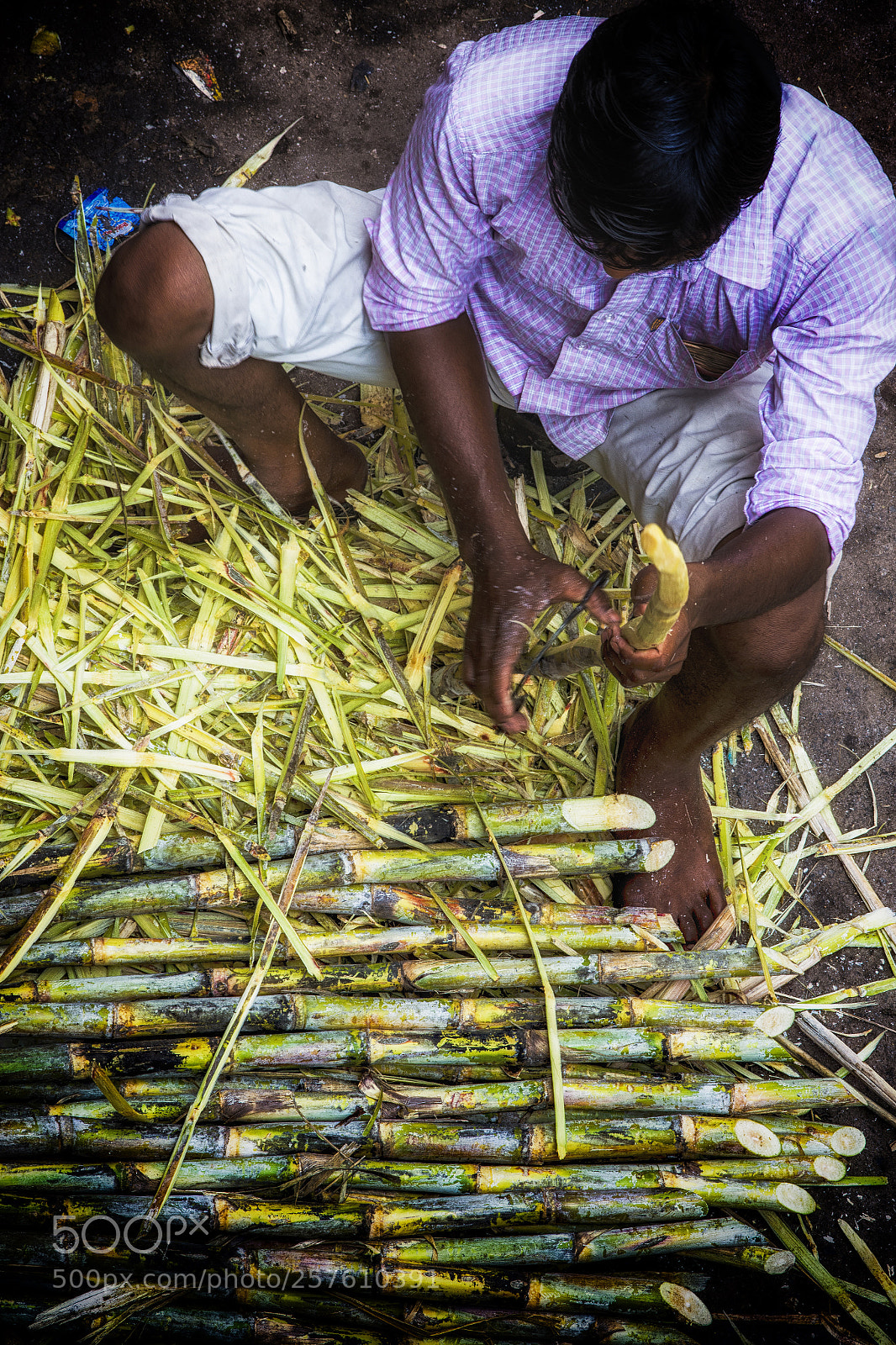 Nikon D7200 sample photo. Sugarcane juice seller photography