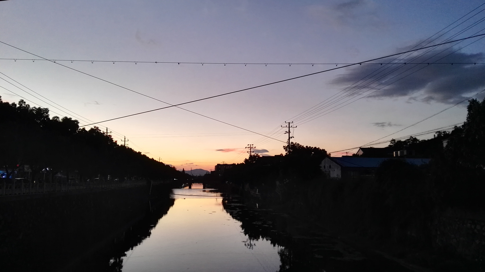 HUAWEI P8 sample photo. Sky and river photography
