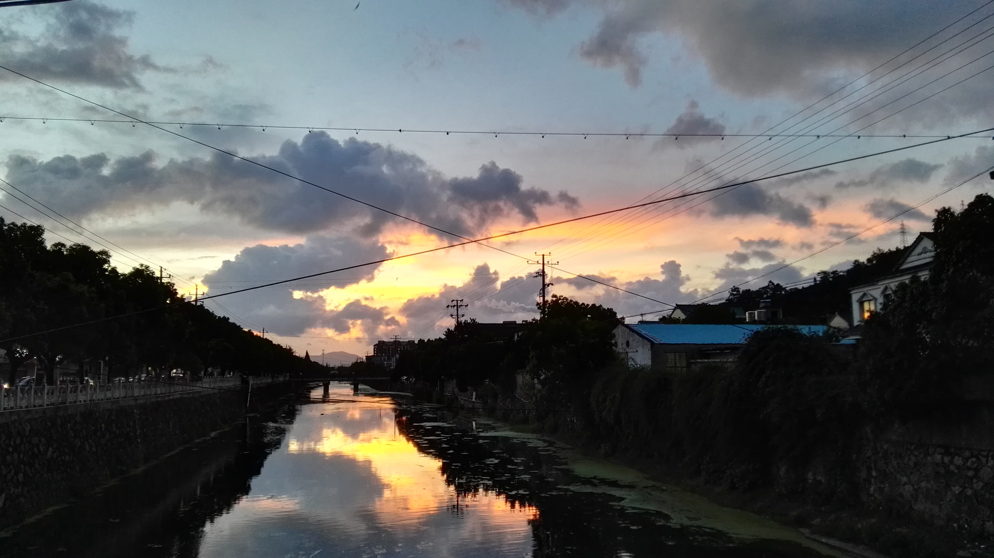 HUAWEI P8 sample photo. River with cloud photography