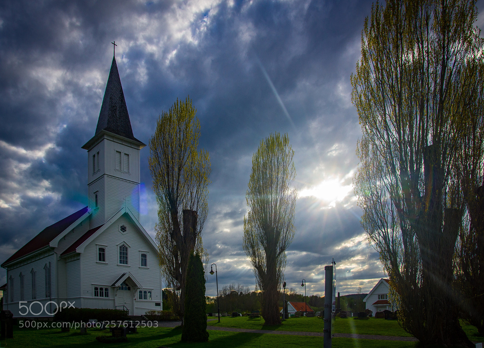 Sony SLT-A77 sample photo. Randsfjord church photography