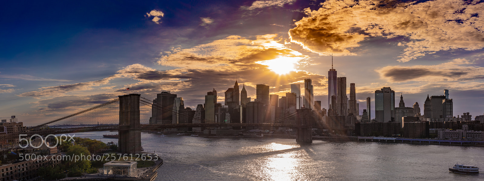 Sony a7R III sample photo. New york sunset photography