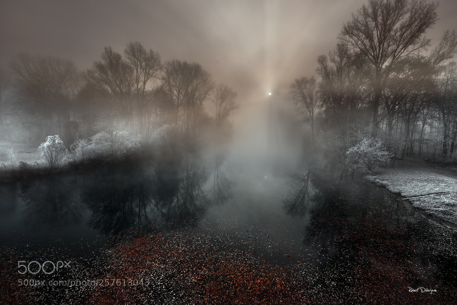 Nikon D810 sample photo. Frozen sunrise on the photography