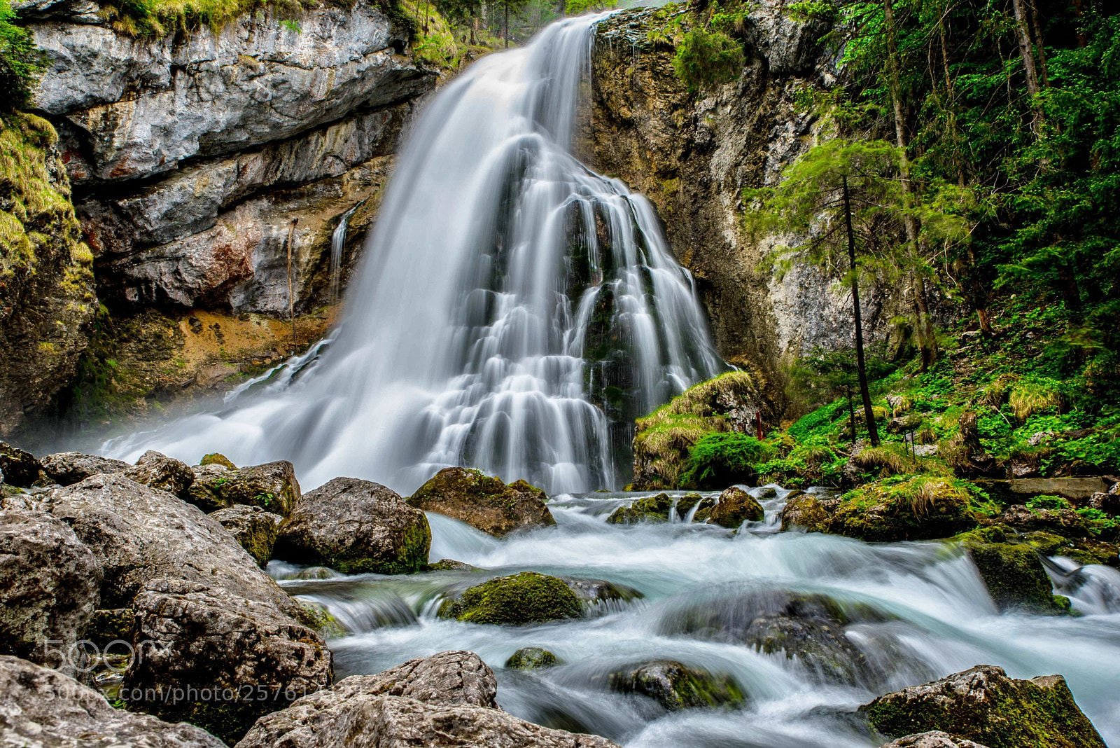 Nikon D750 sample photo. Golling waterfall photography