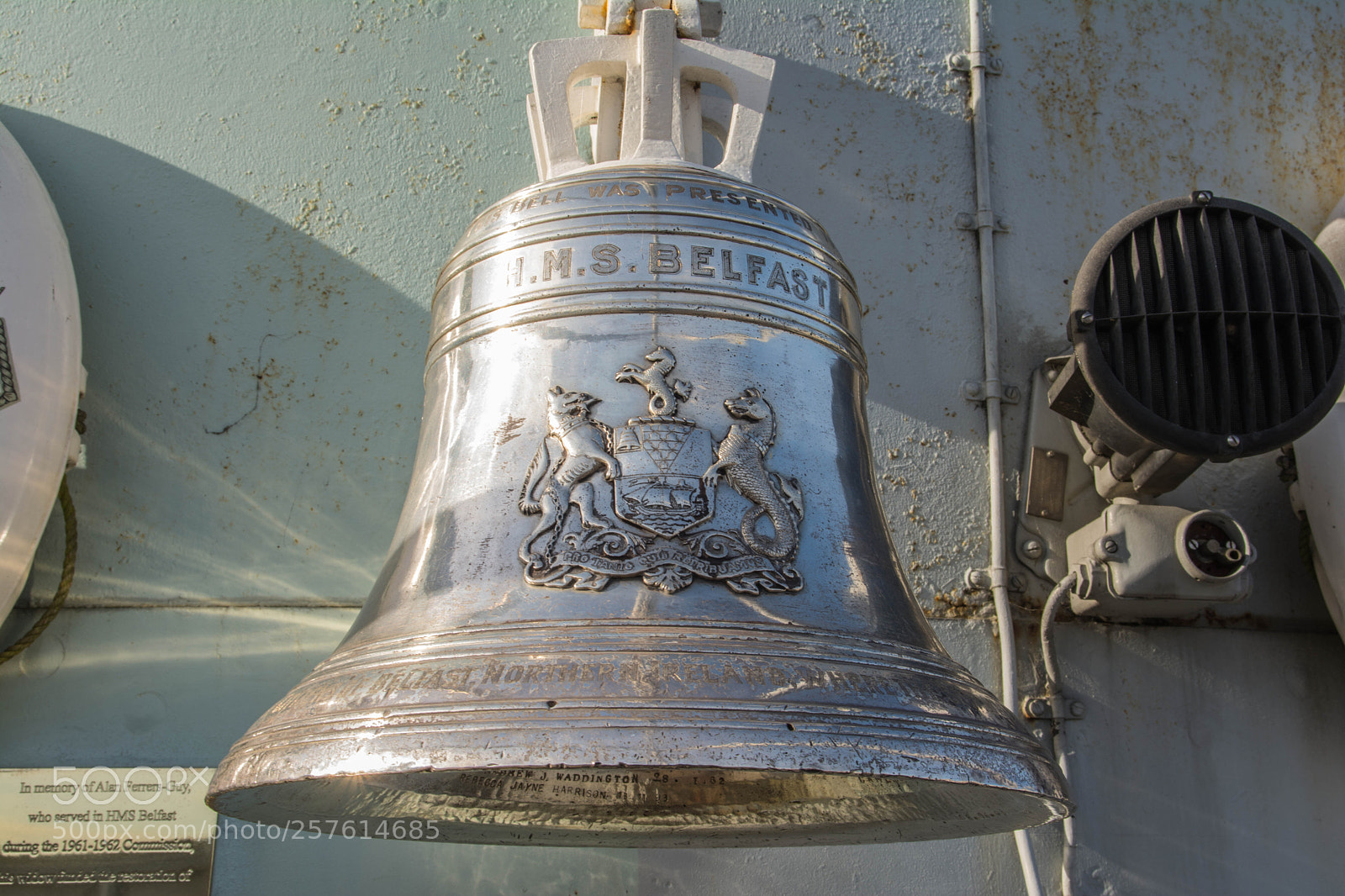 Nikon D7100 sample photo. Hms belfast silver bell photography