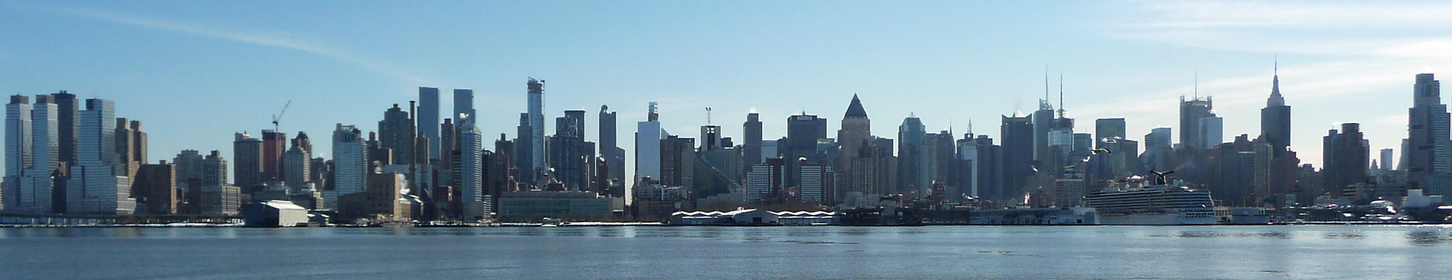 Panasonic Lumix DMC-TZ4 sample photo. Nyc from weehawken ferry o photography