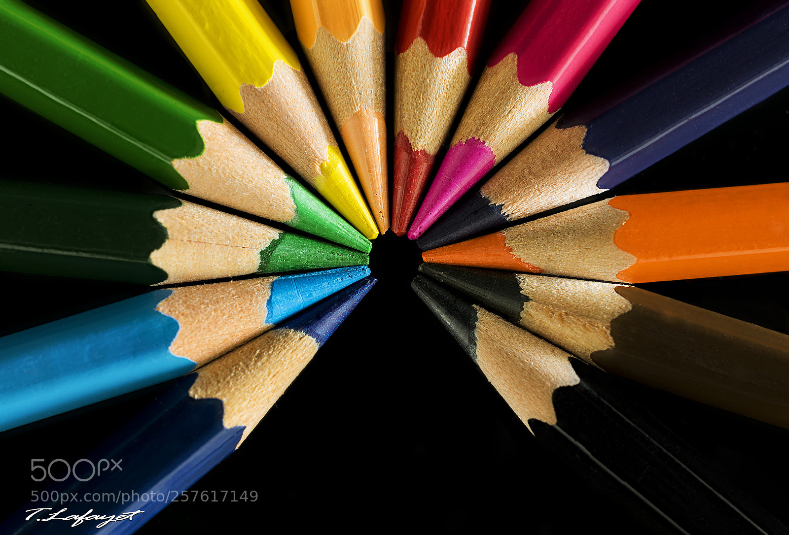 Nikon D3300 sample photo. Lápis de cor.. photography