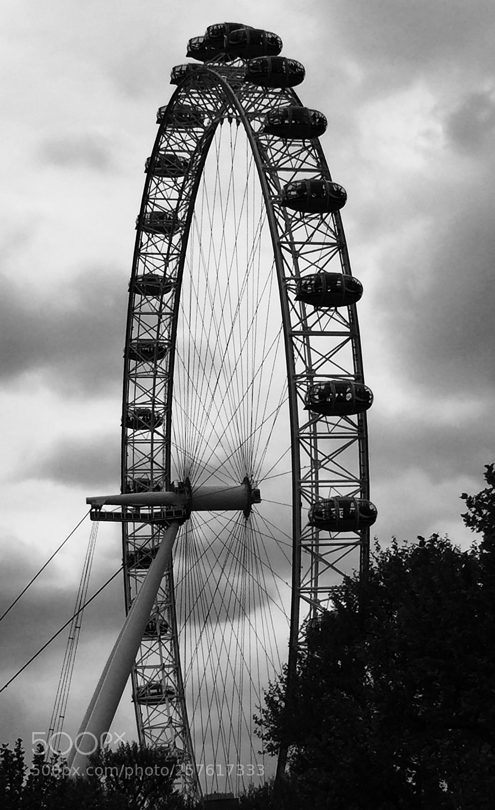 Apple iPhone 6 sample photo. London eye photography