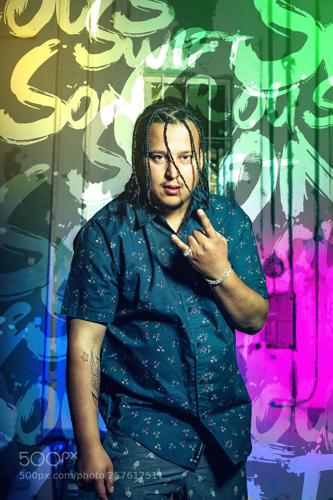 Canon EOS 5D Mark II sample photo. Suicide squad inspired ,with photography