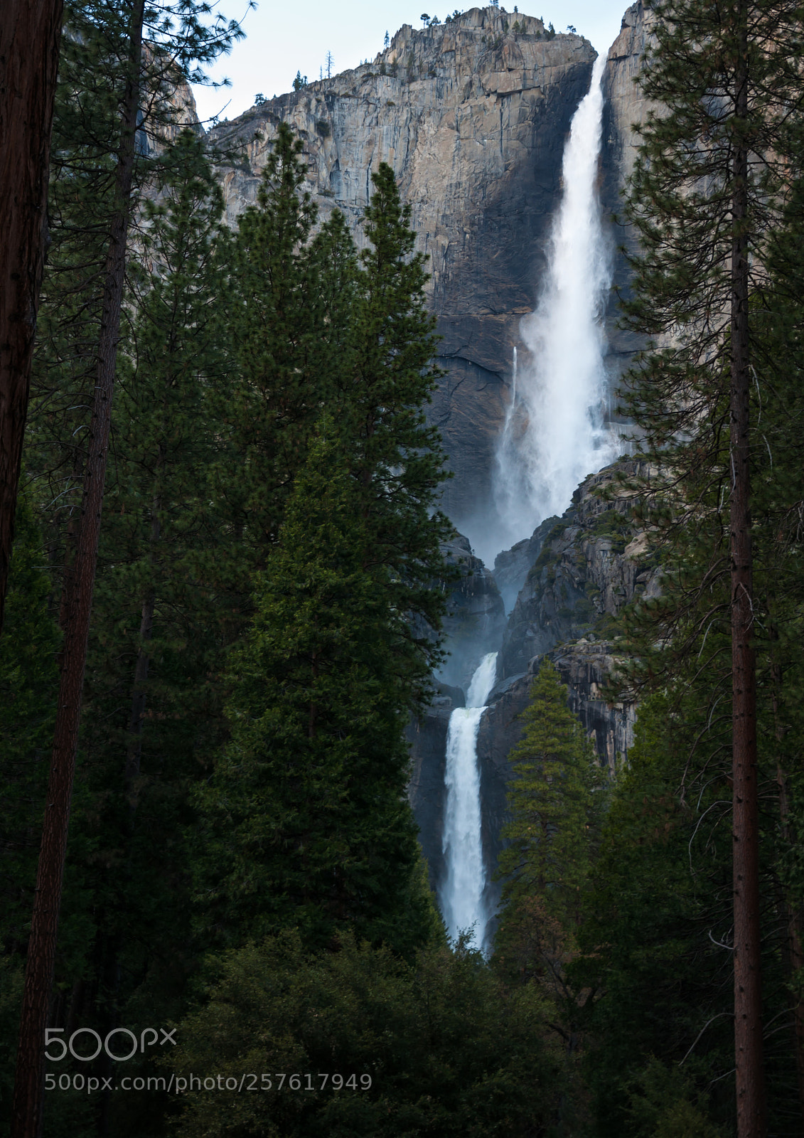 Nikon D90 sample photo. Yosemite falls upper and photography