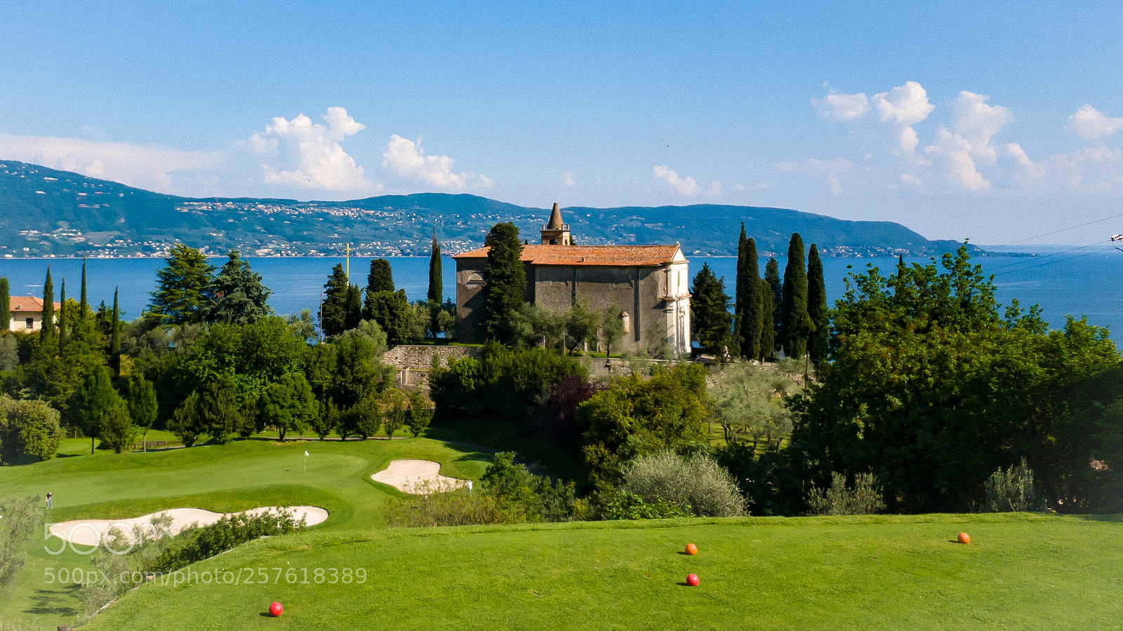 Samsung Galaxy S9+ sample photo. Golf garda lake photography