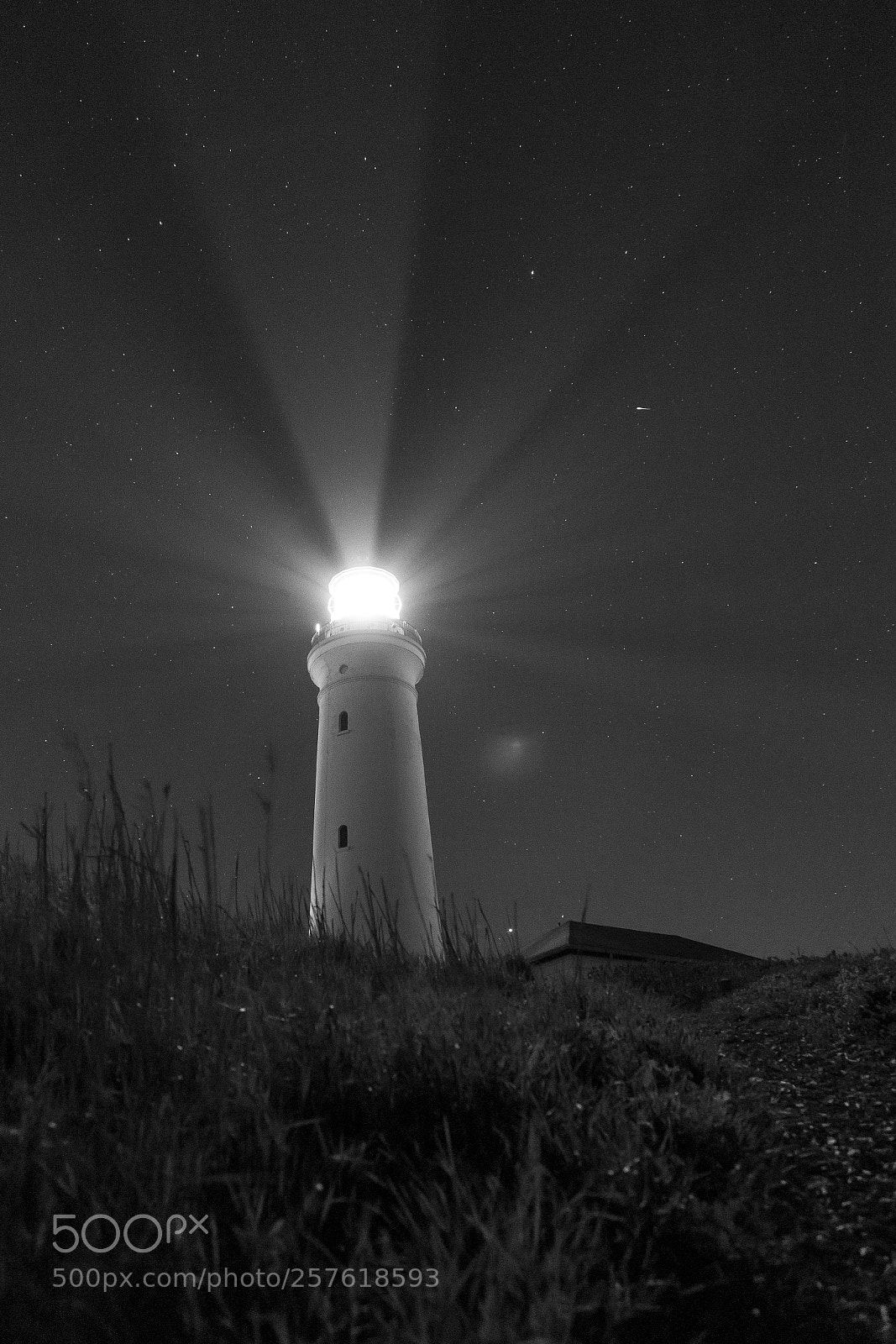 Canon EOS 6D sample photo. The lighthouse at night photography