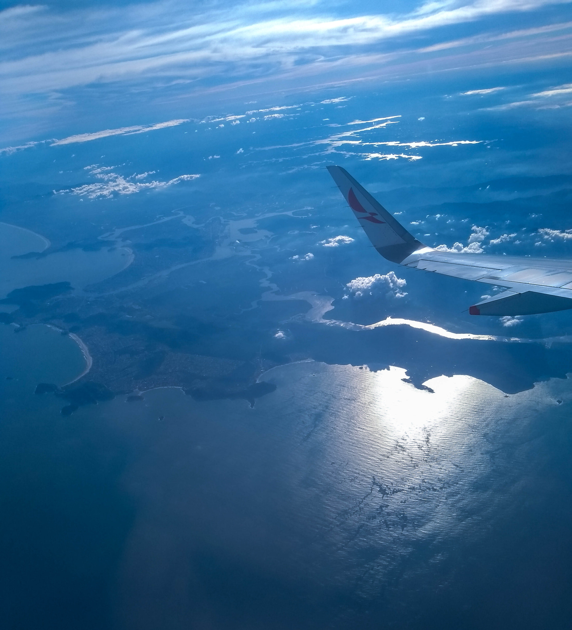 Motorola Moto G (5S) sample photo. Flying above brazil photography