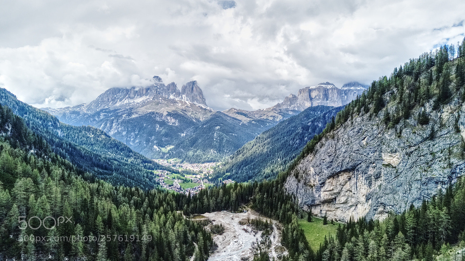 DJI FC220 sample photo. Dolomites photography