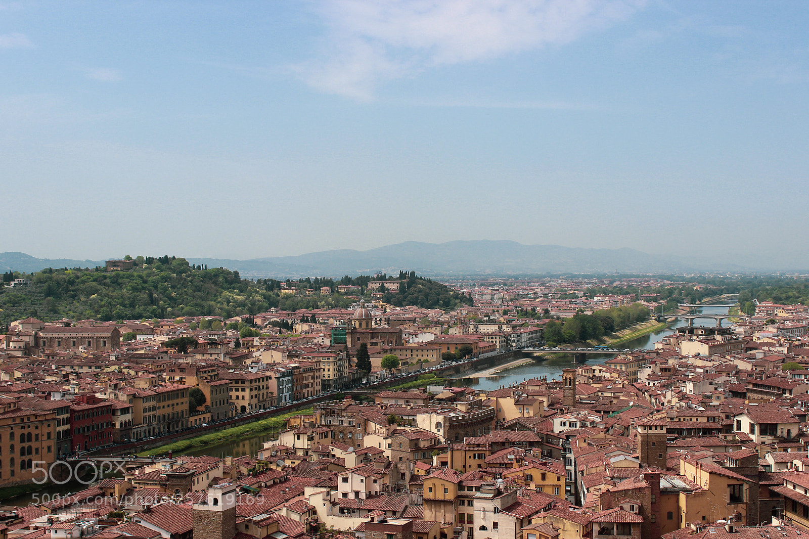 Canon EOS 600D (Rebel EOS T3i / EOS Kiss X5) sample photo. Florence from above! photography