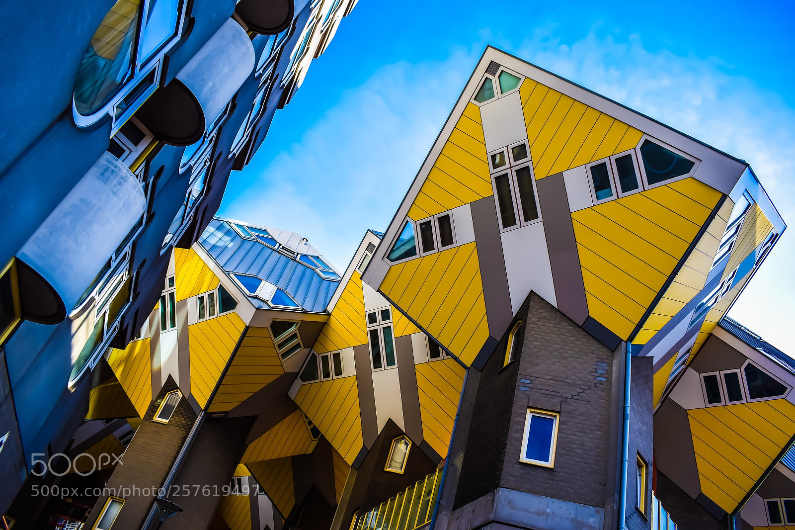 Nikon D3300 sample photo. Cube houses photography