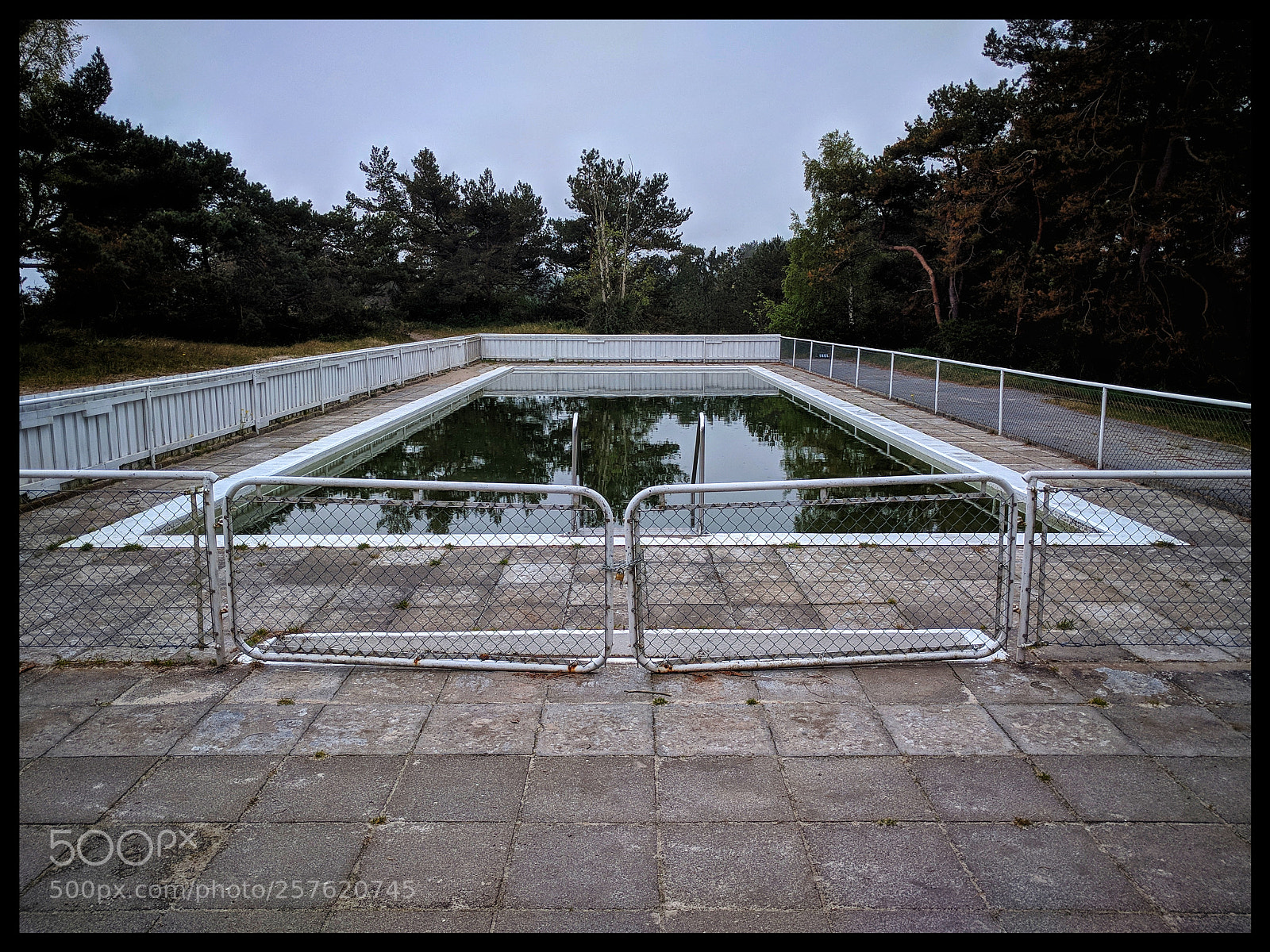Google Nexus 6P sample photo. Abandoned pool photography