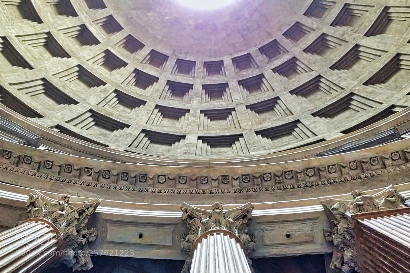 Apple iPhone 5s sample photo. Pantheon dome photography