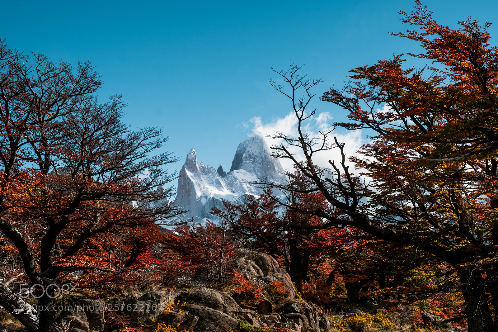 Fujifilm X-T2 sample photo. Fitz roy peak, el photography