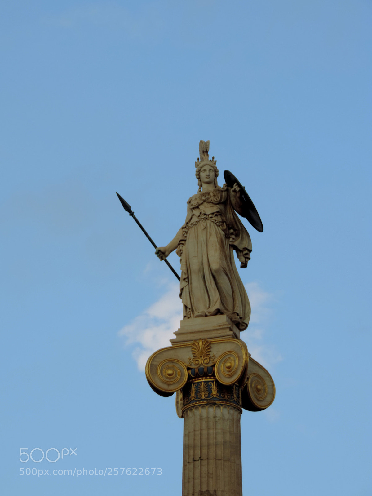 Nikon Coolpix P520 sample photo. Statue of godness athena photography