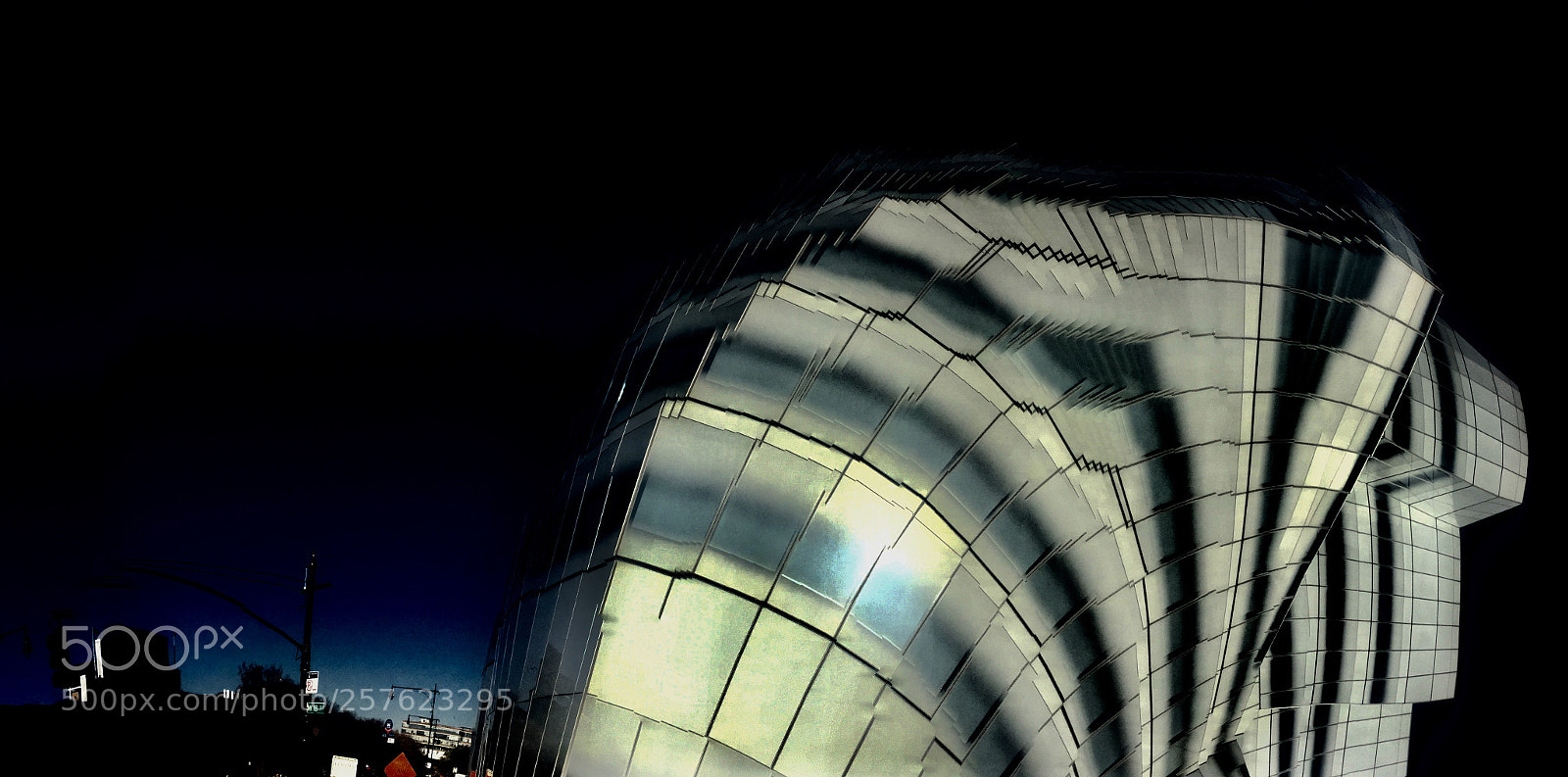 Apple iPhone 6 sample photo. Gehry iac building high photography