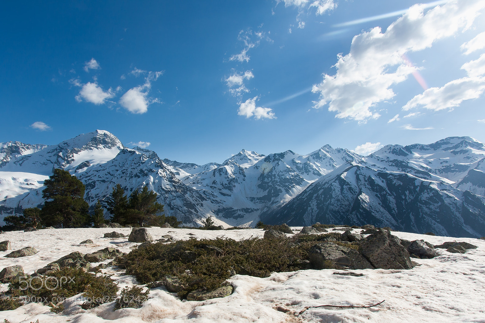 Canon EOS 40D sample photo. Sunny mountains photography