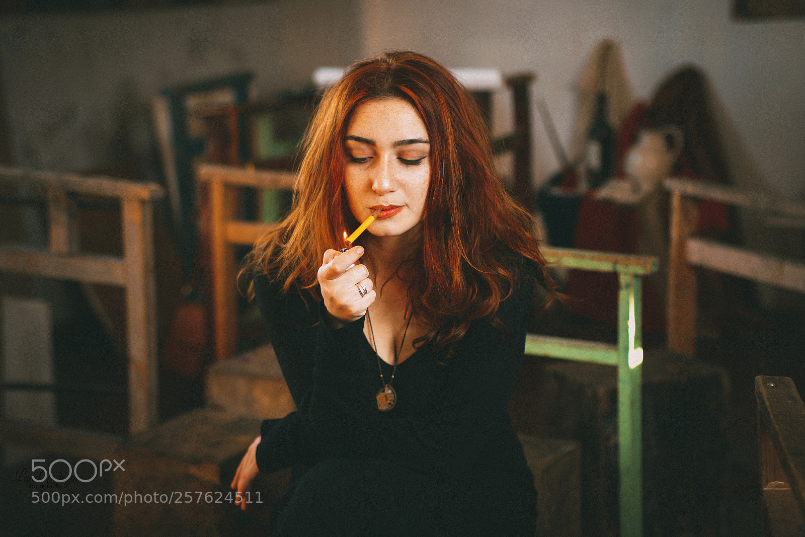 Canon EOS 7D Mark II sample photo. Redhead photography