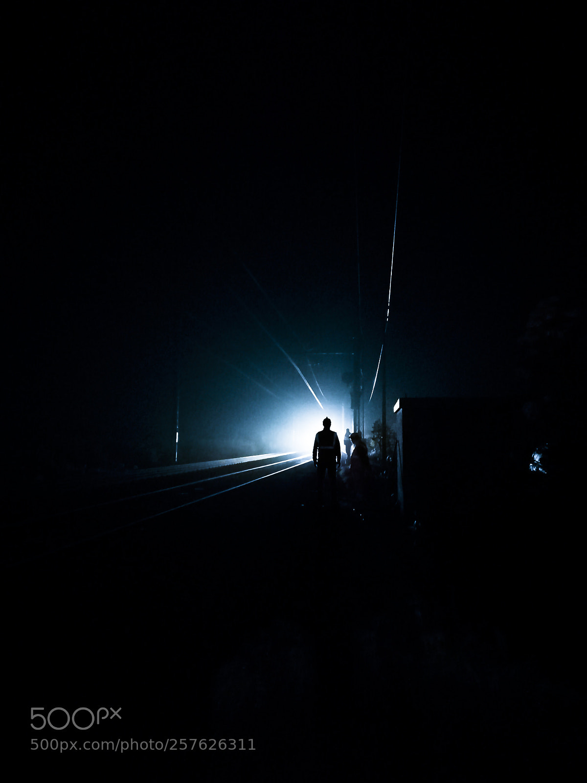 HUAWEI P10 lite sample photo. Night workers photography