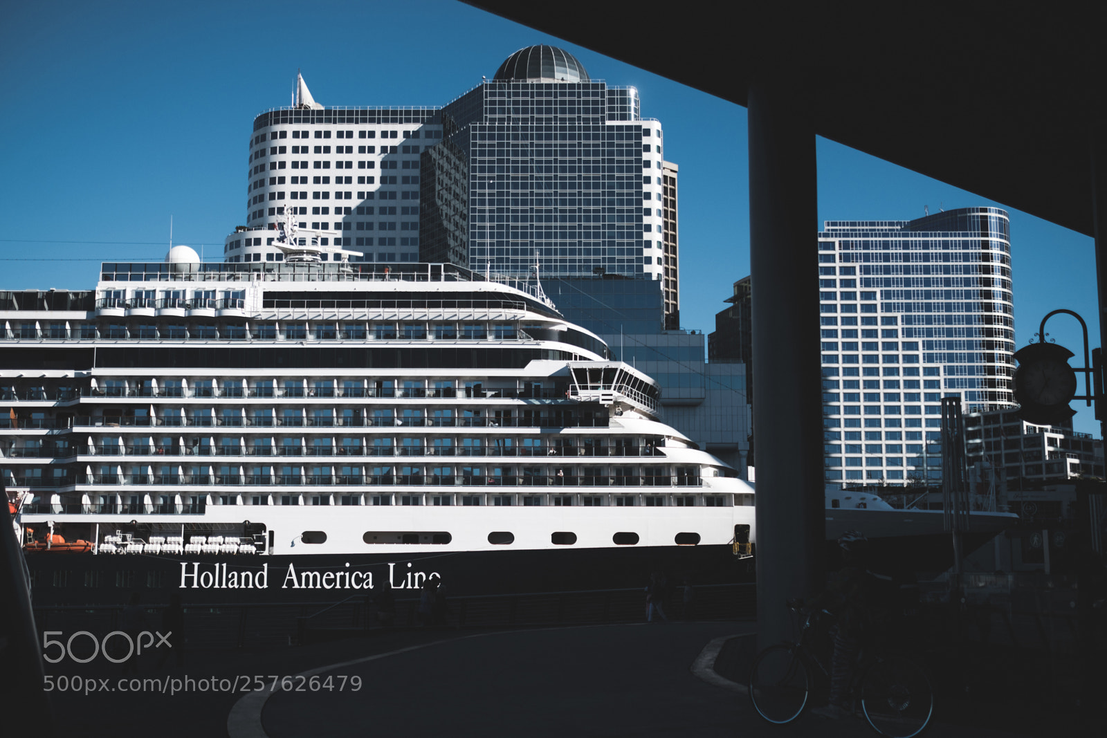 Fujifilm X-H1 sample photo. Canada place cruise ship photography